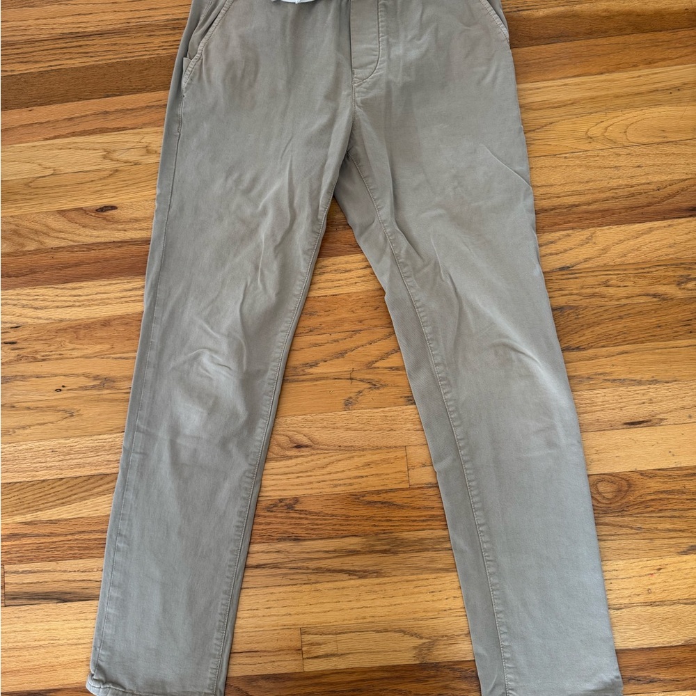Marine Layer Men's Slim Chinos in Taupe